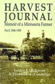 Cover of Harvest journal by Frederick A. Cummings