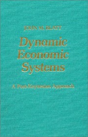 Cover of Dynamic Economic Systems: A Post Keynesian Approach by Blatt