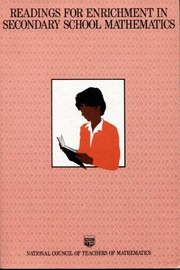 Front cover of Readings for enrichment in secondary school mathematics by Max A. Sobel