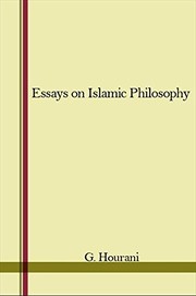 Front cover of Essays on Islamic Philosophy (Studies in Islamic Philosophy and Science) by G. Hourani