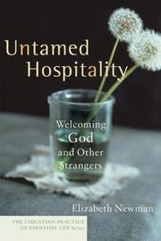 Front cover of Untamed Hospitality by Elizabeth Newman
