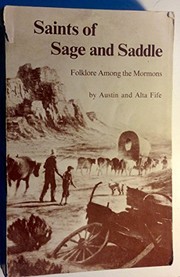 Cover of Saints of sage & saddle by Austin E. Fife
