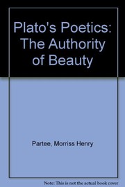 Cover of Plato's poetics by Morriss Henry Partee