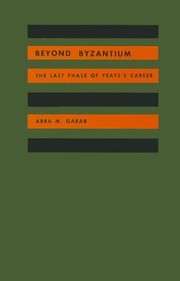 Front cover of Beyond Byzantium by Arra M. Garab