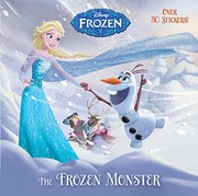 Front cover of The Frozen Monster (Disney Frozen) (Pictureback(R)) by RH Disney