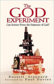 Cover of The God experiment by Russell Stannard
