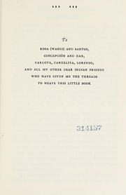 Front cover of Indians of the oaks by Melicent Humason Lee