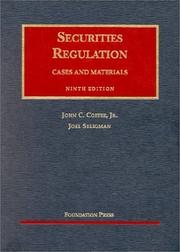 Cover of Securities regulation by John C. Coffee