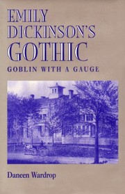 Cover of Emily Dickinson's gothic by Daneen Wardrop