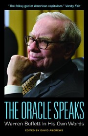 Front cover of The Oracle Speaks: Warren Buffett In His Own Words (In Their Own Words) by David Andrews
