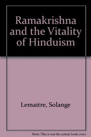 Front cover of Râmakrishna et la vitalité de l'hindouisme by Solange Lemaître