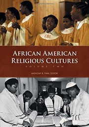 Front cover of African American religious culture by Anthony B. Pinn