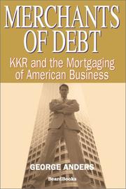 Front cover of Merchants of debt by George Anders