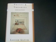 Cover of Proofs & theories by Louise Glück