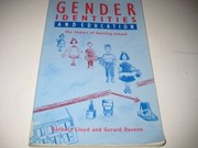 Front cover of Gender identities and education by Barbara B. Lloyd