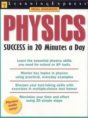 Front cover of Physics success in 20 minutes a day by Valentina Tobos