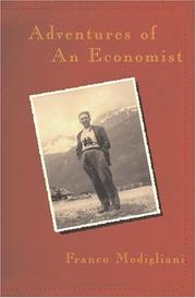 Cover of Avventure di un economista by Franco Modigliani