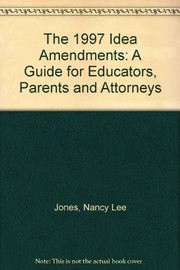 Cover of The 1997 IDEA amendments by Nancy Lee Jones