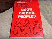 Front cover of God's chosen peoples by Walbert Bühlmann