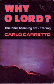 Cover of Why O Lord? by Carlo Carretto