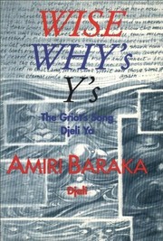 Front cover of Wise, why's, Y's by Amiri Baraka