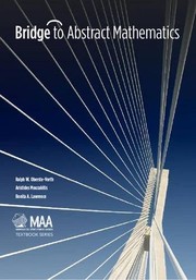 Front cover of A Bridge to Abstract Mathematics (Mathematical Association of America Textbooks) by Ralph W. Oberste-Vorth