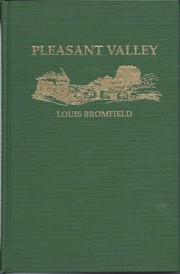 Cover of Pleasant Valley by Louis Bromfield