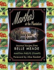 Front cover of Martha's at the Plantation by Martha Phelps Stamps