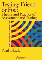 Cover of Testing : friend or foe? by Paul Black