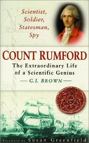 Front cover of Scientist, soldier, statesman, spy by G. I. Brown