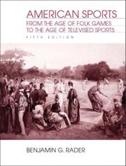Front cover of American sports by Benjamin G. Rader