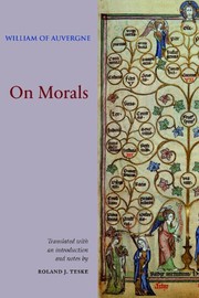 Front cover of On Morals (Mediaeval Sources in Translation) by William of Auvergne