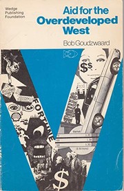 Front cover of Aid for the overdeveloped west by B. Goudzwaard