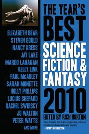 Front cover of The Year's Best Science Fiction & Fantasy, 2010 Edition by Rich Horton