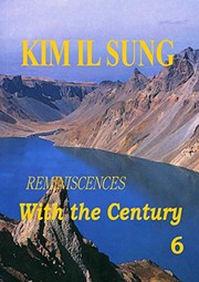 Front cover of With the century by Kim, Il-sŏng