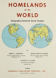 Front cover of Homelands of the world by E. L. Thurston