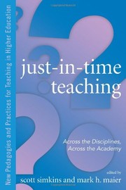 Cover of Just-in-time teaching by Mark Maier