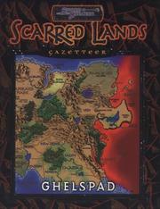 Front cover of Scarred Lands Gazetteer by Stephan Wieck