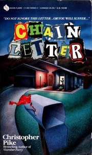 Cover of Chain Letter by Christopher Pike