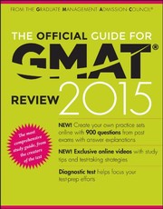 Cover of The Official Guide for GMAT Review 2015 with Online Question Bank and Exclusive Video by GMAC (Graduate Management Admission Council)