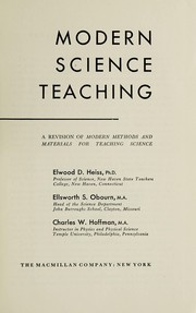 Front cover of Modern science teaching by Elwood D. Heiss