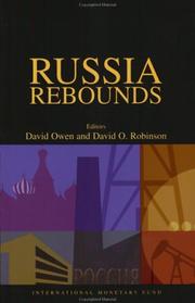 Cover of Russia rebounds by Owen, David