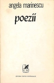 Cover of Poezii by Angela Marinescu