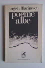 Front cover of Poeme albe by Angela Marinescu