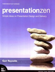 Cover of Presentation Zen by Garr Reynolds