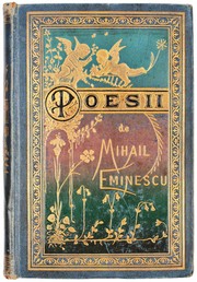 Cover of Poesii by Mihai Eminescu