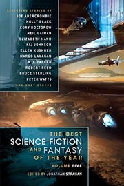 Front cover of The Best Science Fiction and Fantasy of the Year by Jonathan Strahan