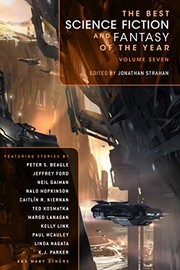 Front cover of The Best Science Fiction and Fantasy of the Year by Jonathan Strahan