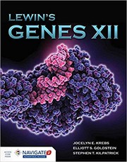 Cover of Lewin's genes XII by Jocelyn E. Krebs