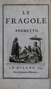 Front cover of Le fragole by Giovanni Battista Roberti